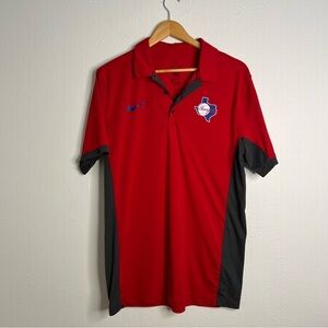 Texas Rangers Nike Dry Fit Polo size Large
